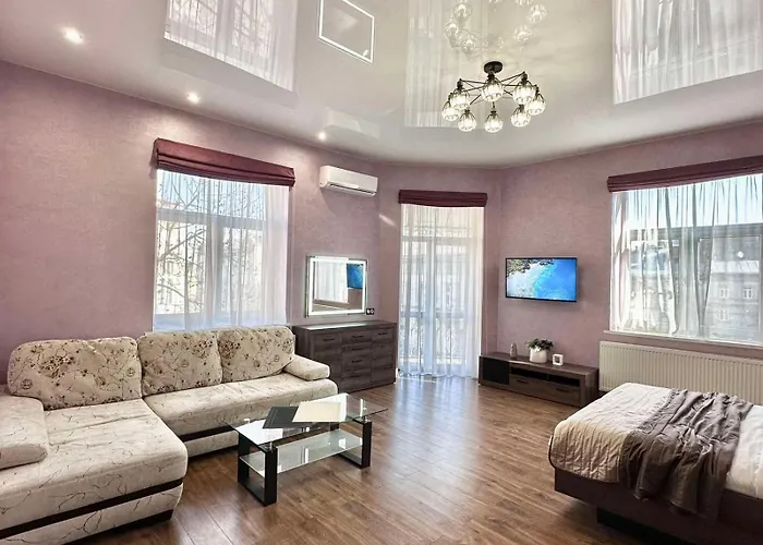 аpartment з балконом жд вокзал, центр Apartment Lviv